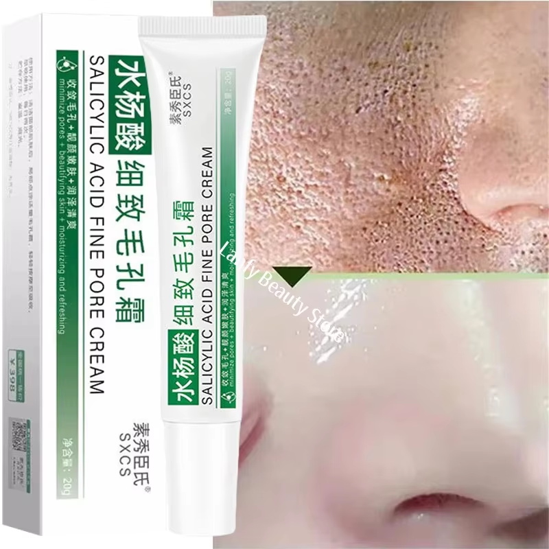 Skincare Korea - كريم حمض الساليسيليك لتقليل المسام، إزالة