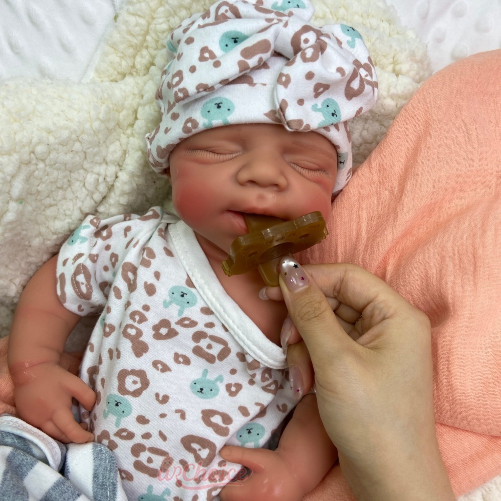 دمية ريبورن جسم كامل سيليكون م - مراجعة Skincare Newborn وسعره