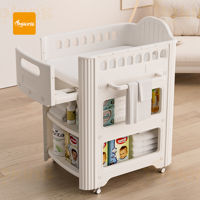 طاولة تغيير حفاضات الأطفال حدي - مراجعة Skincare Newborn وسعره