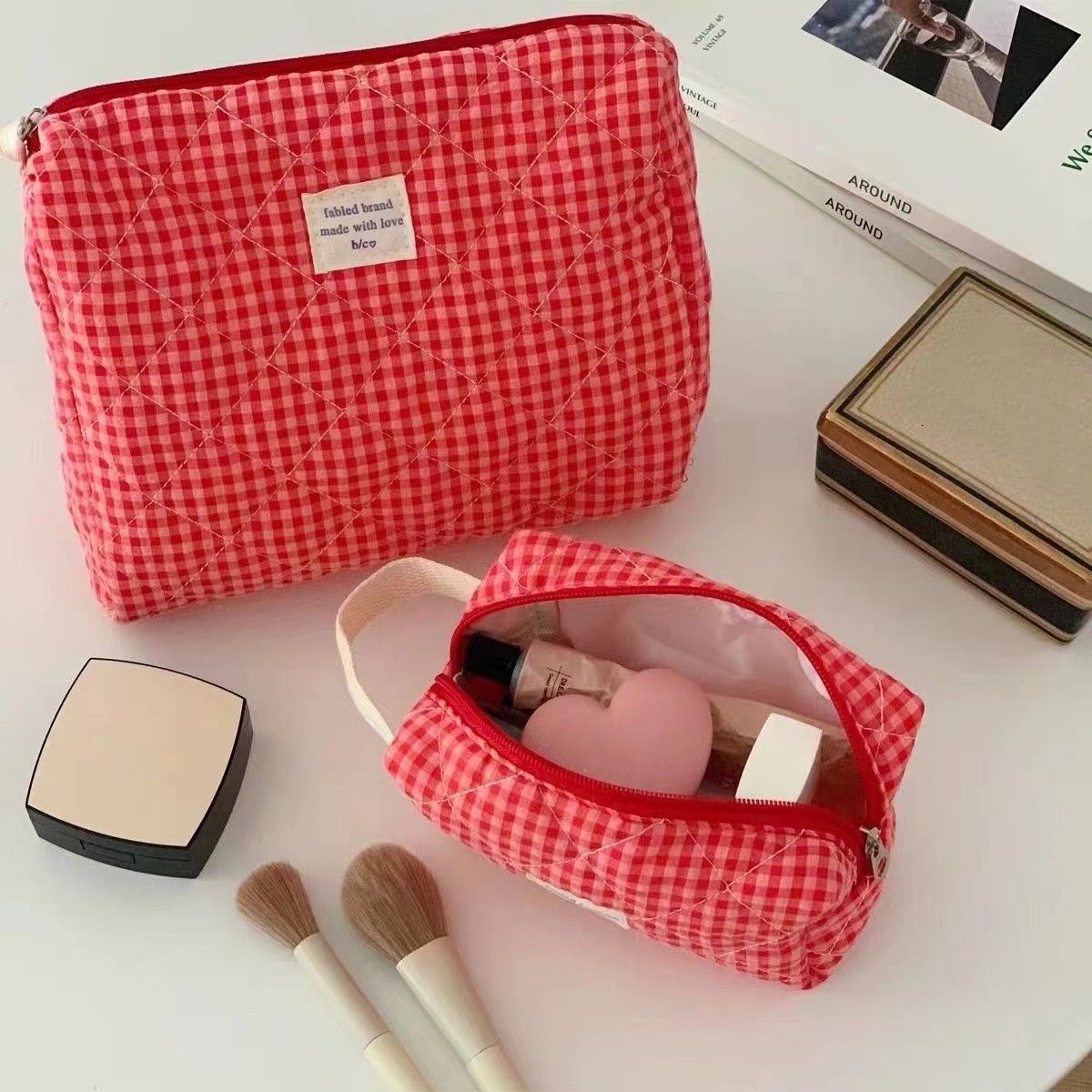 المرأة سعة كبيرة متقلب حقيبة م - مراجعة Skincare B Erl وسعره