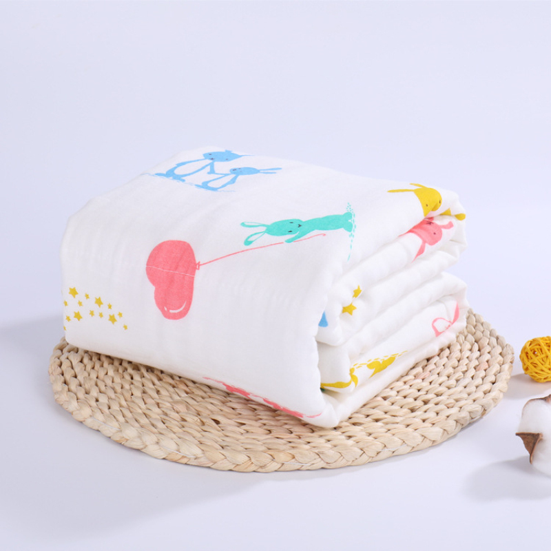 بطانية شاش قطنية 100٪ مقاس 105 - مراجعة Skincare Newborn وسعره
